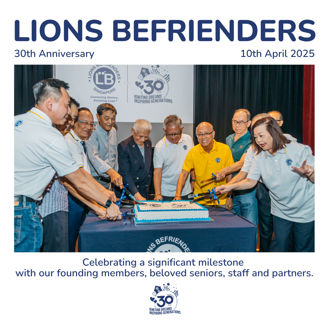 Lions Befrienders 30th Anniversary